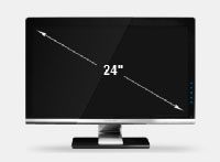 Packard Bell Maestro242/24 TFT 2ms40000:1VGA-DVI-HDMI (ET.D030C.001)